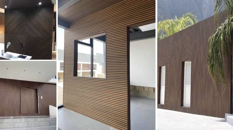 Revestimientos para fachada con madera sintética